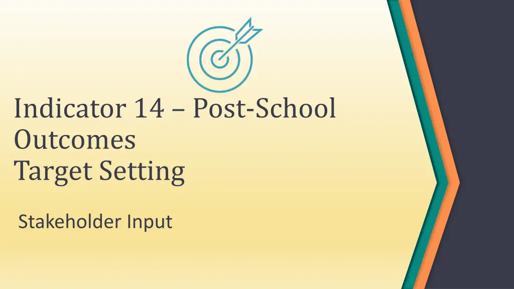 indicator 14 post school outcomes target setting