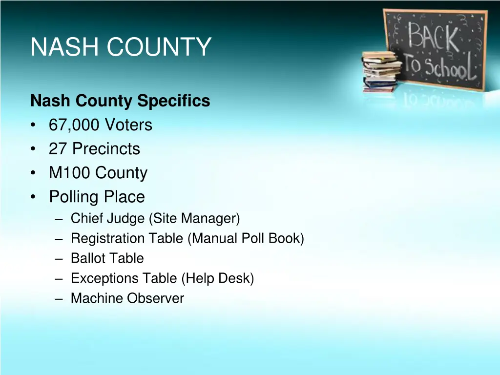 nash county