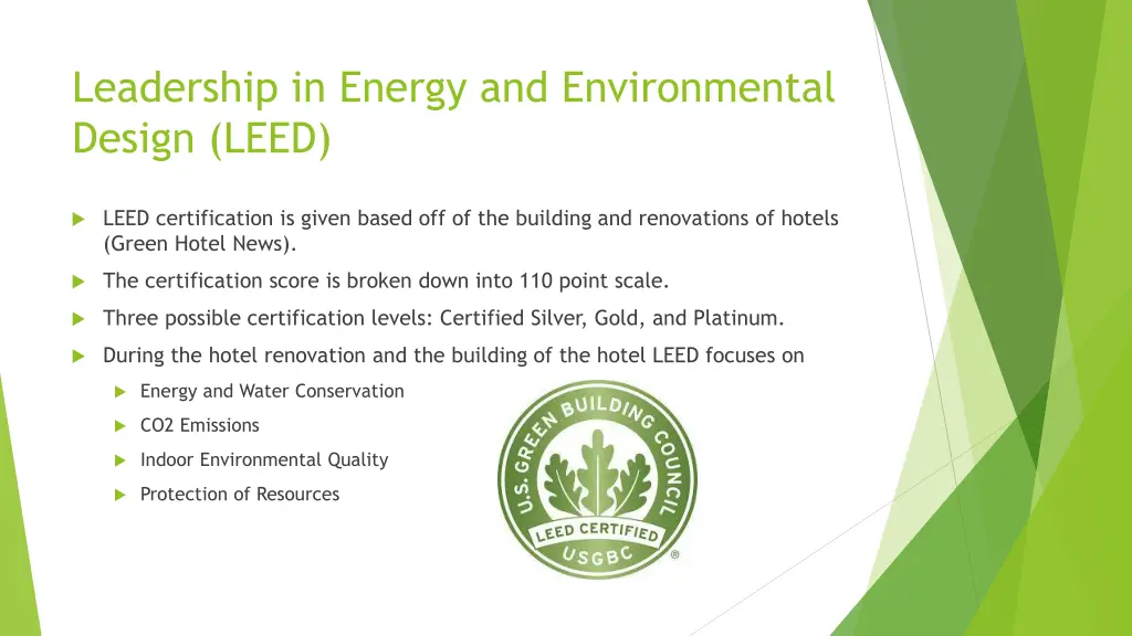 leadership in energy and environmental design leed