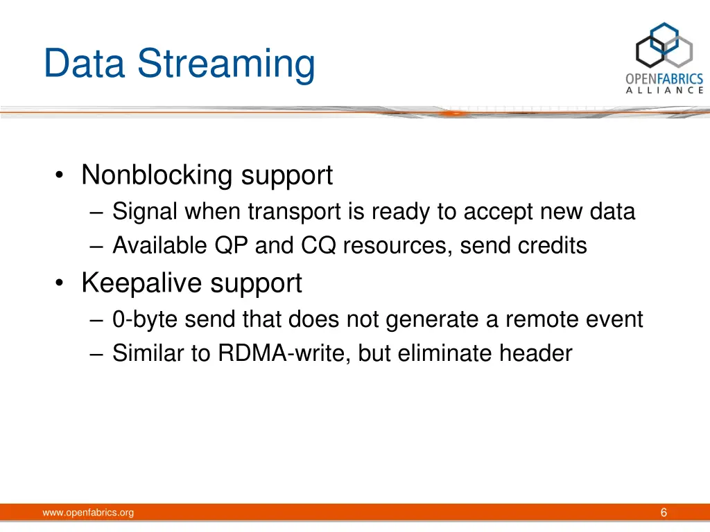 data streaming 4