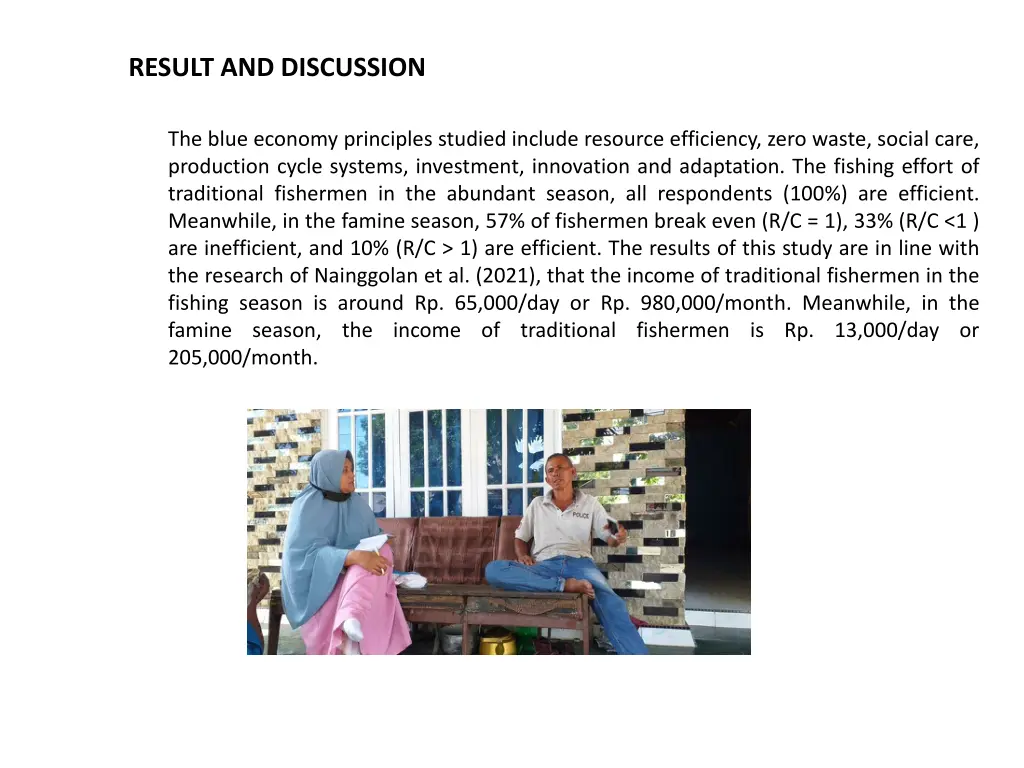 result and discussion