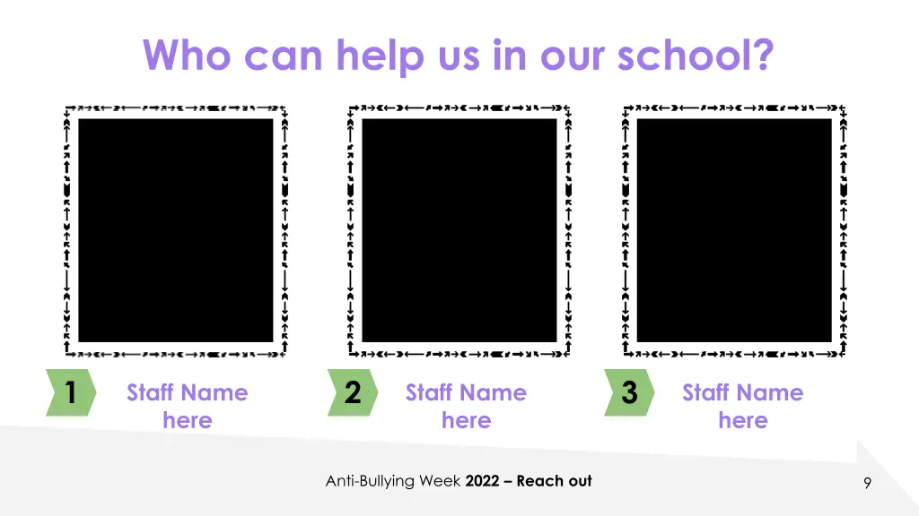 who can help us in our school