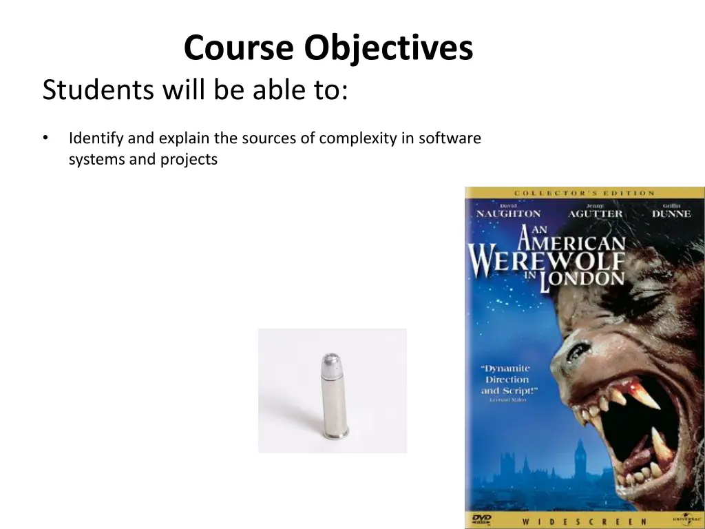course objectives students will be able to 1