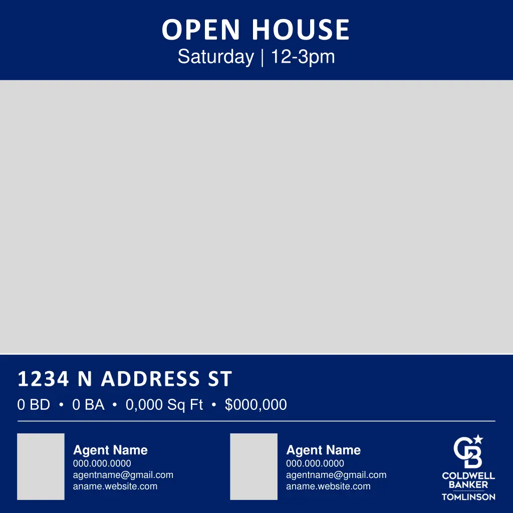 open house saturday 12 3pm 1