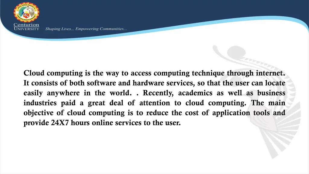 cloud computing is the way to access computing