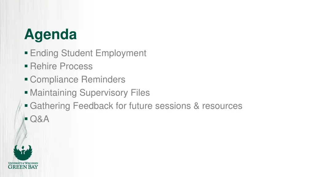 agenda