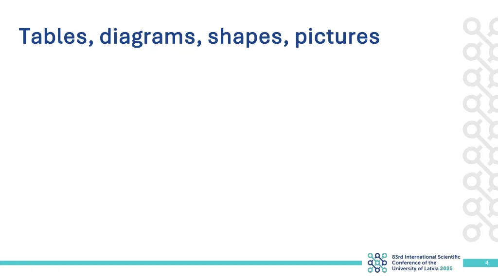 tables diagrams shapes pictures tables diagrams