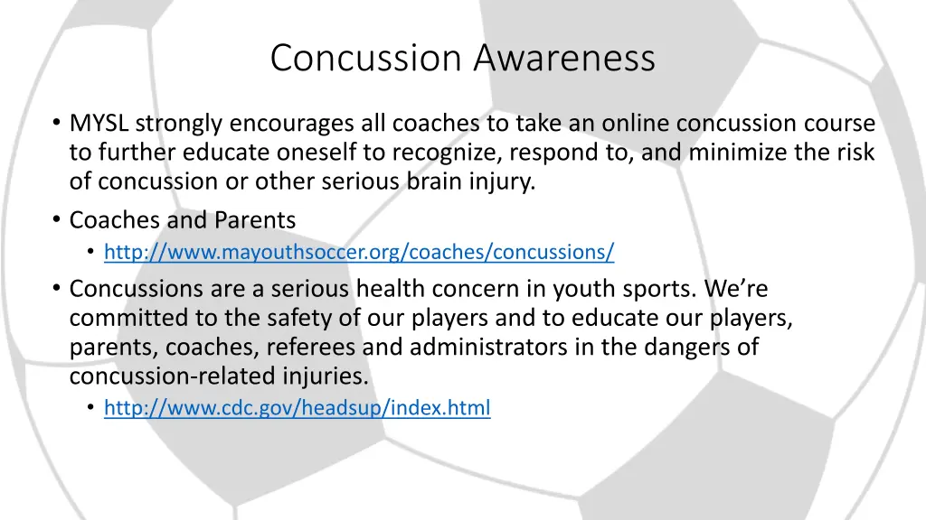concussion awareness