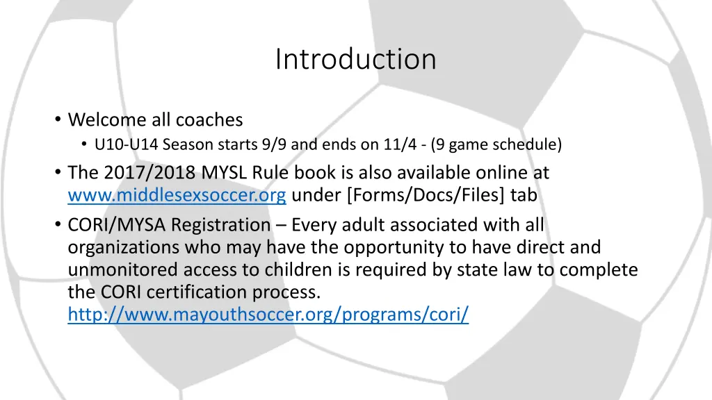 introduction