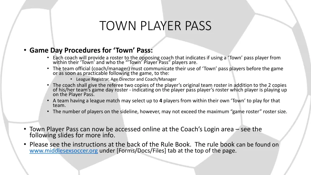 town player pass
