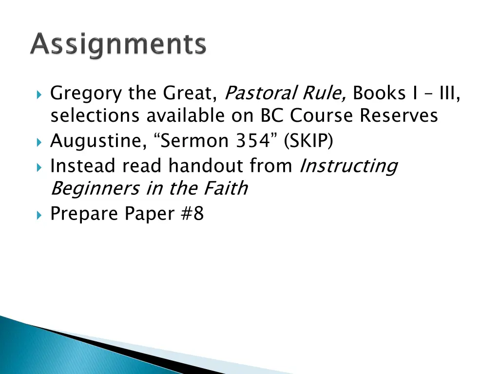 gregory the great pastoral rule books
