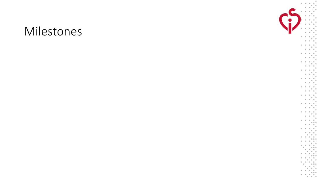 milestones