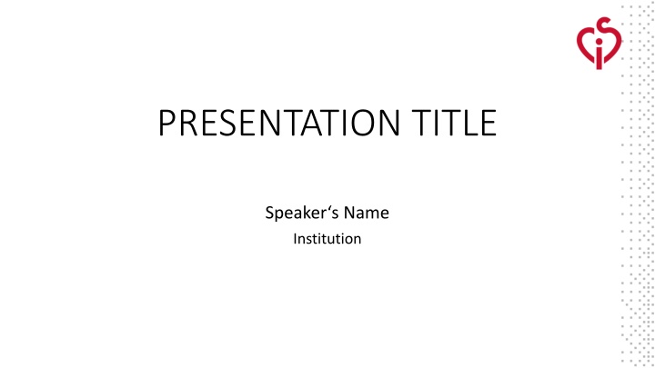 presentation title
