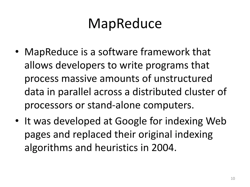 mapreduce