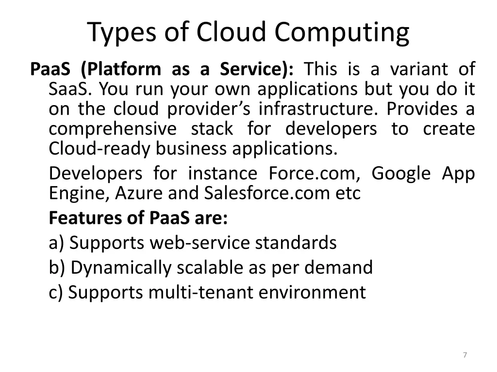 types of cloud computing 1