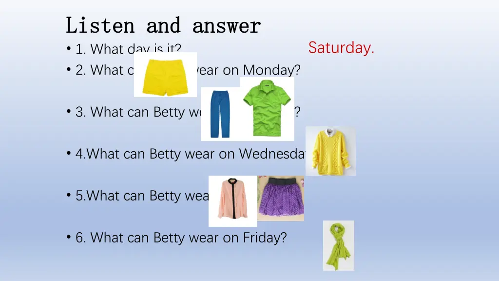 listen and answer listen and answer 1 what