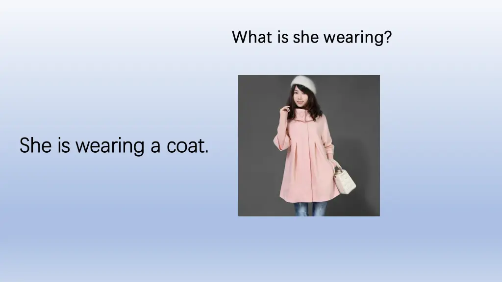 what is she wearing what is she wearing