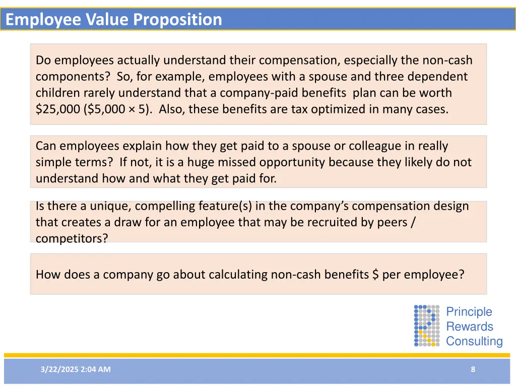 employee value proposition