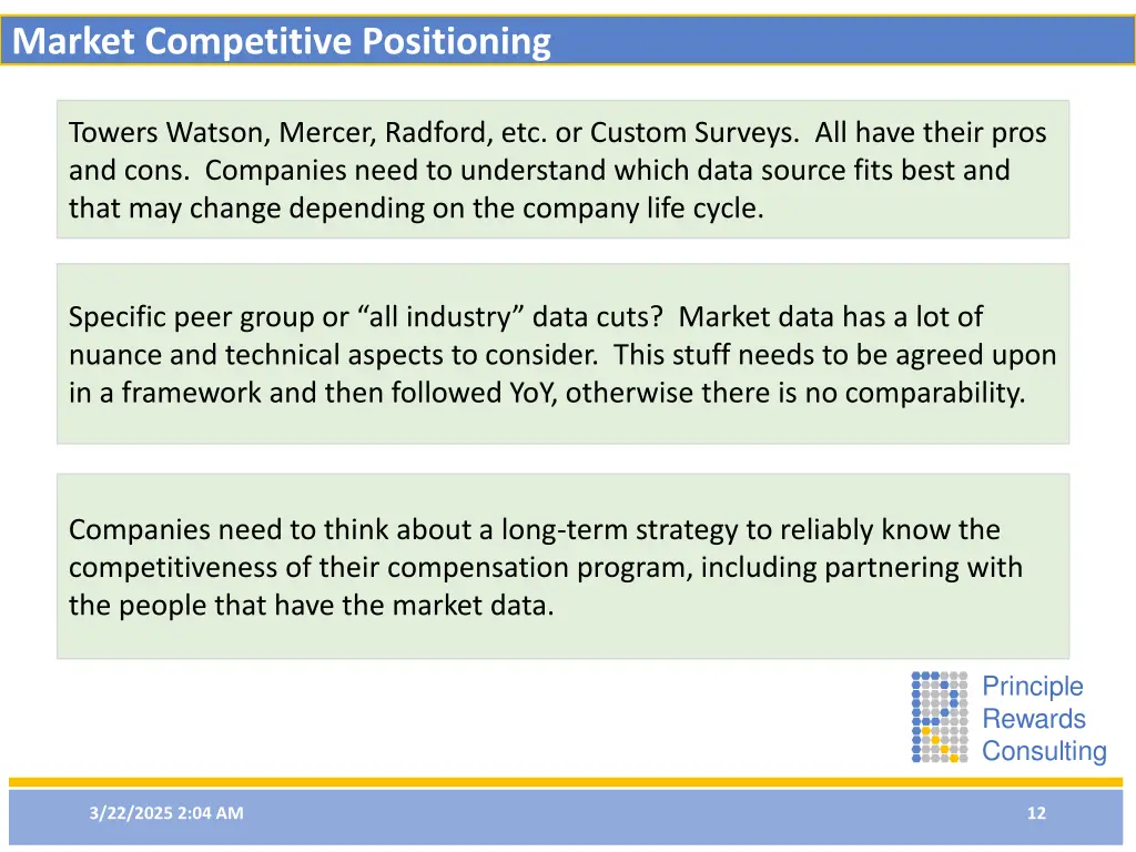 market competitive positioning 2