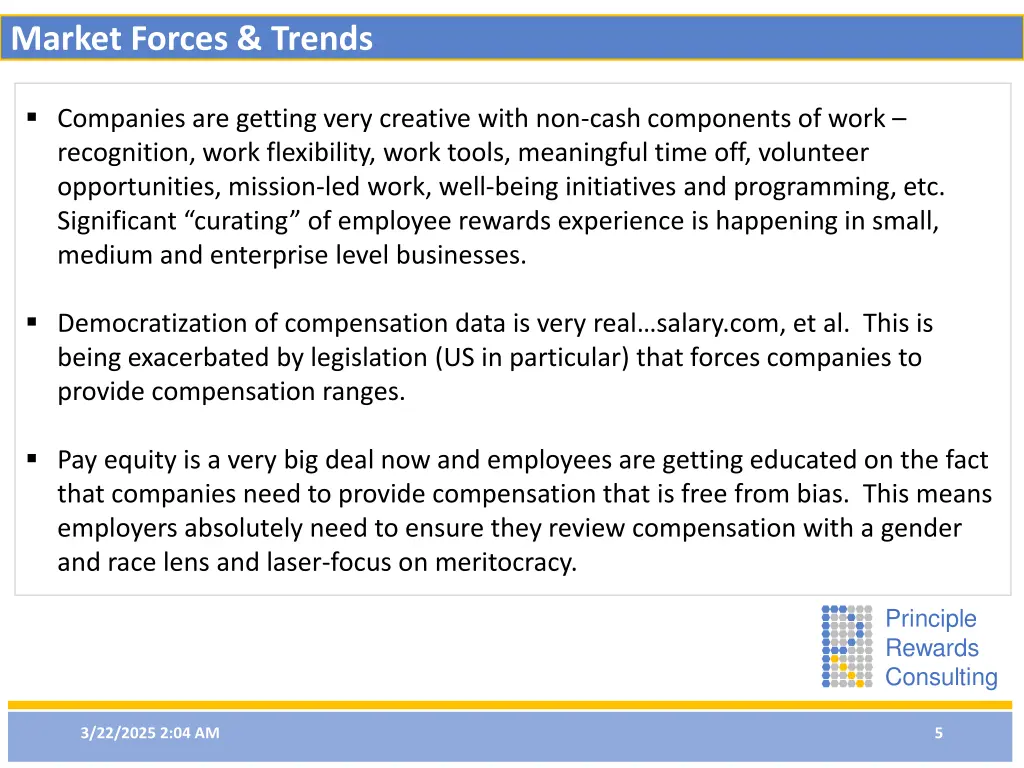 market forces trends 1