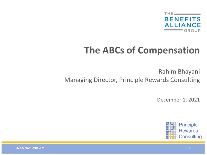the abcs of compensation