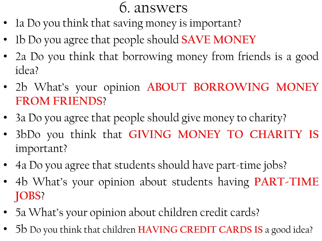 6 answers