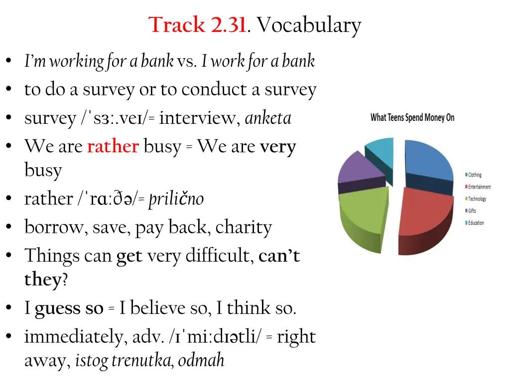 track 2 31 vocabulary