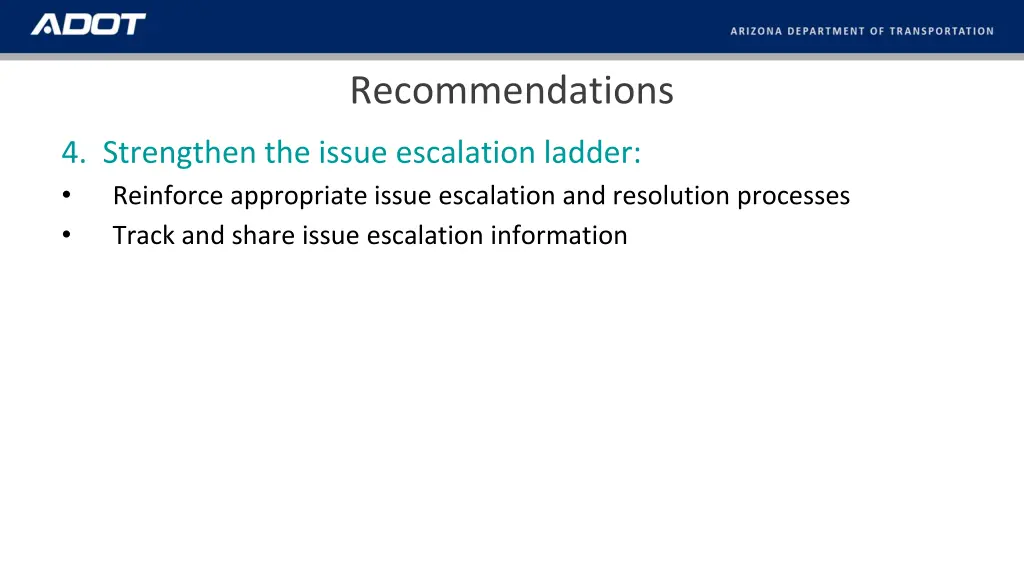 recommendations 3