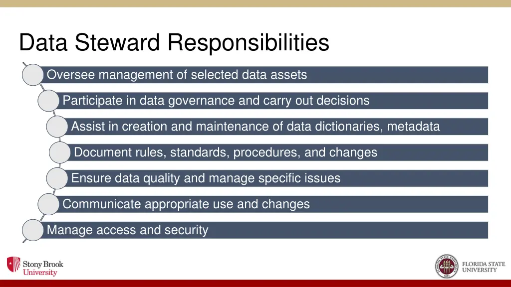data steward responsibilities