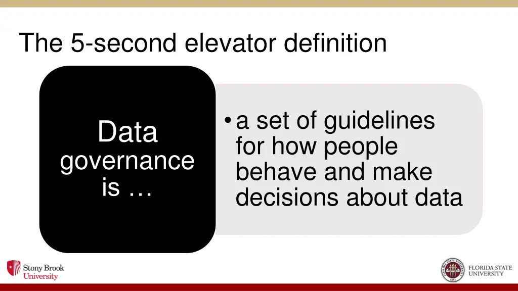 the 5 second elevator definition