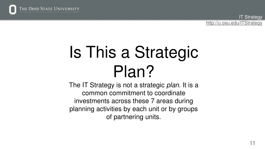 it strategy 7