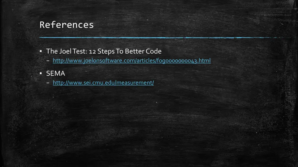 references