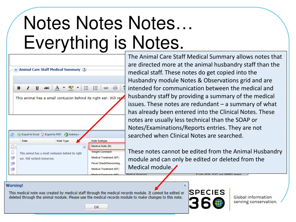notes notes notes everything is notes