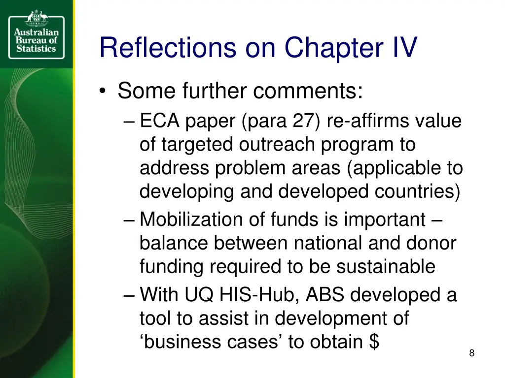 reflections on chapter iv 5