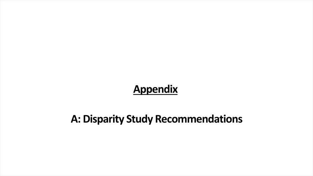 appendix