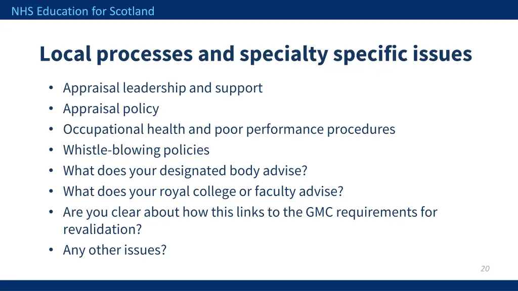 nhs education for scotland 16