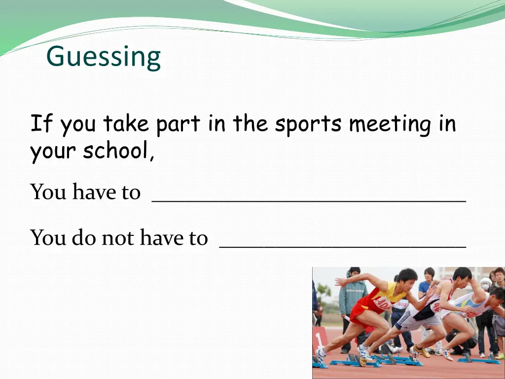 guessing