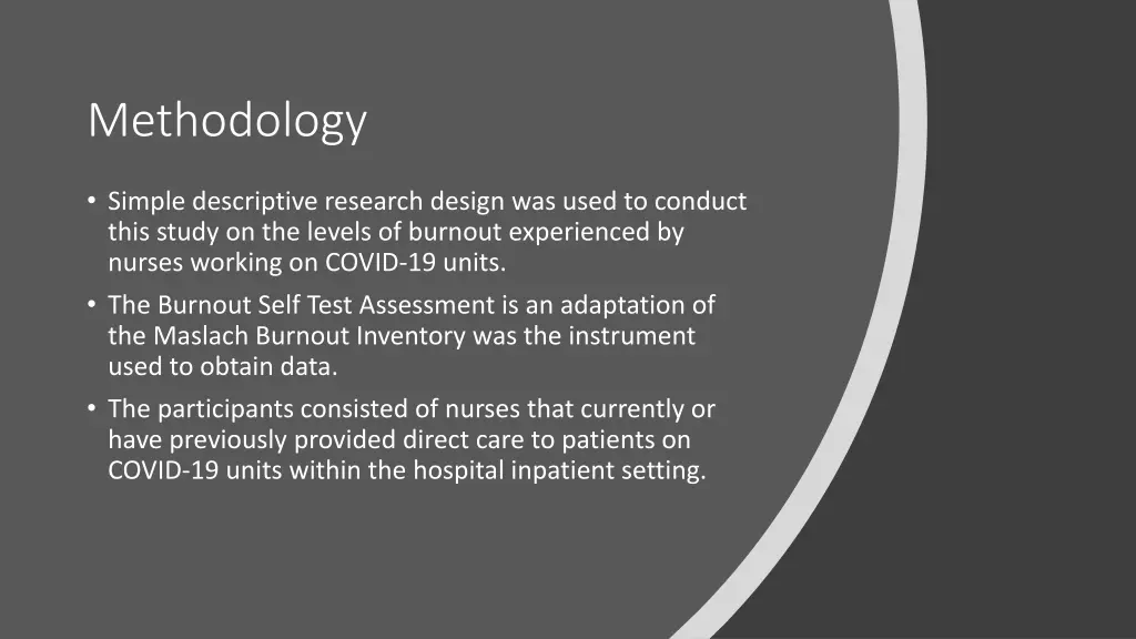 methodology