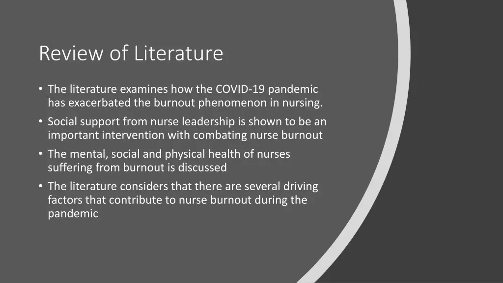 review of literature 1