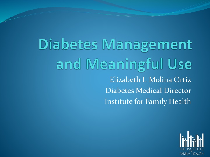 elizabeth i molina ortiz diabetes medical