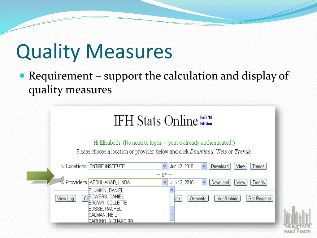 quality measures