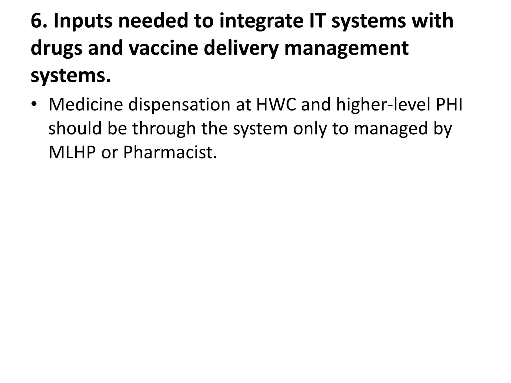 6 inputs needed to integrate it systems with