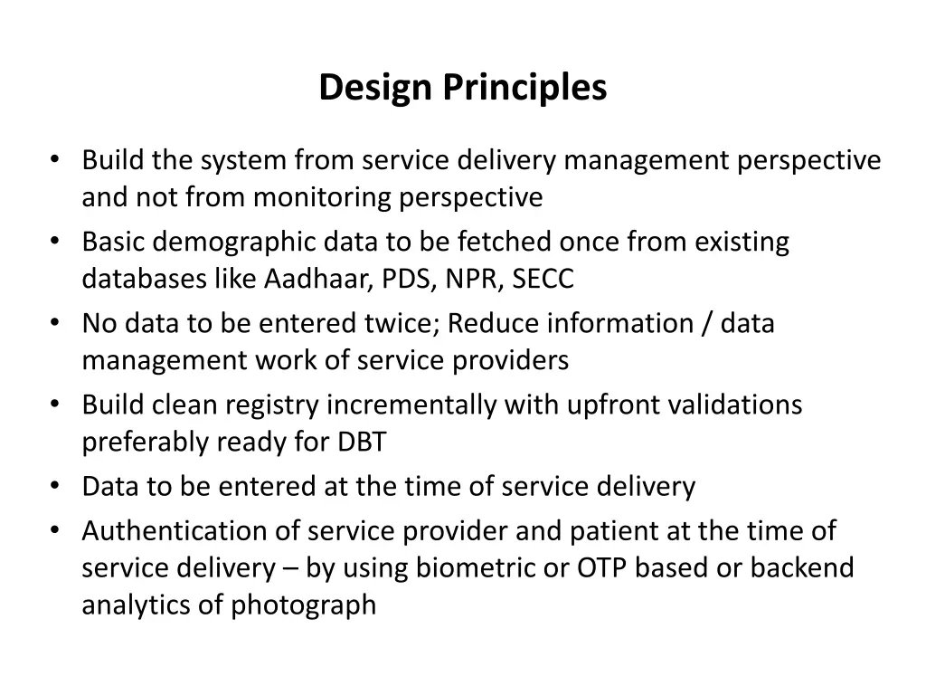 design principles