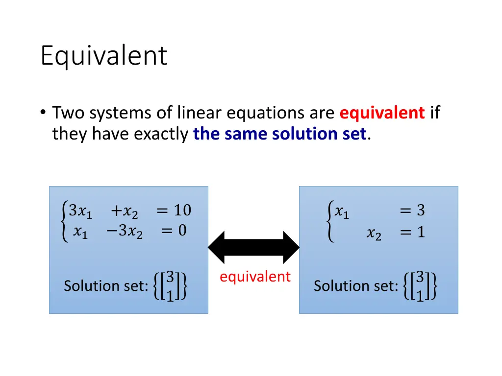 equivalent