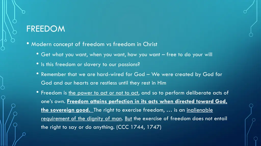 freedom