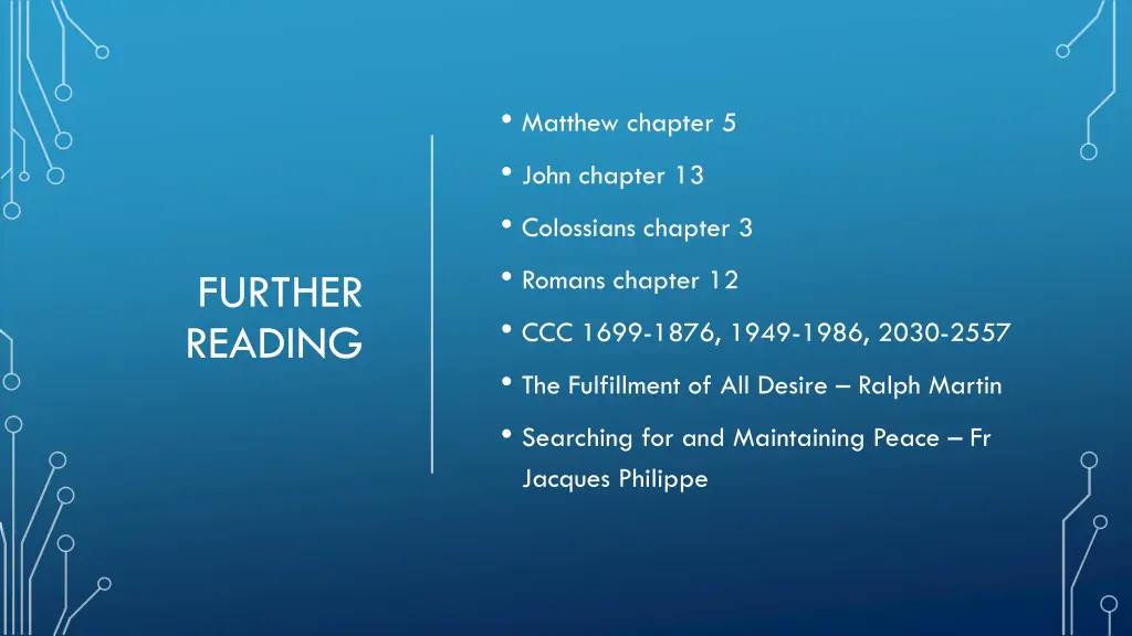 matthew chapter 5 john chapter 13 colossians