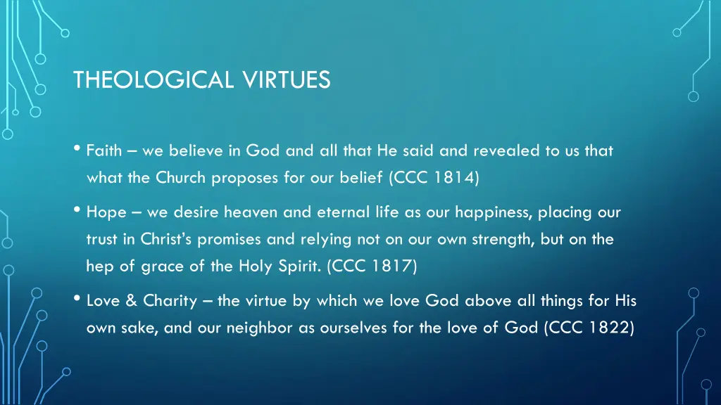 theological virtues
