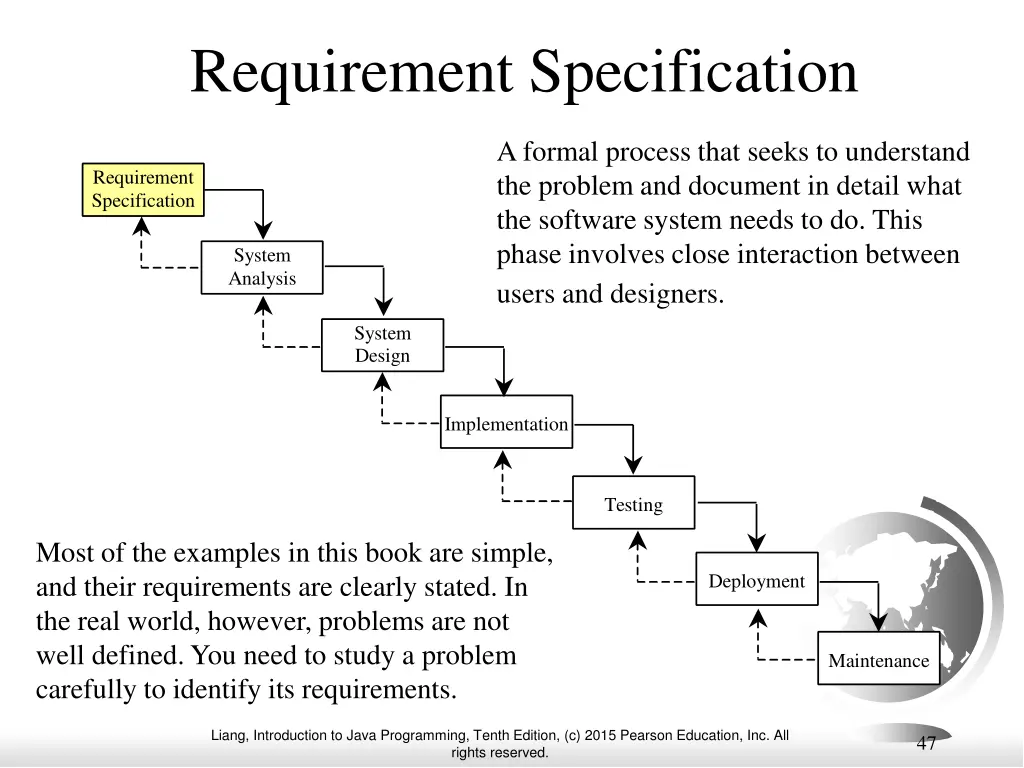 requirement specification