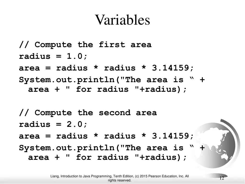 variables