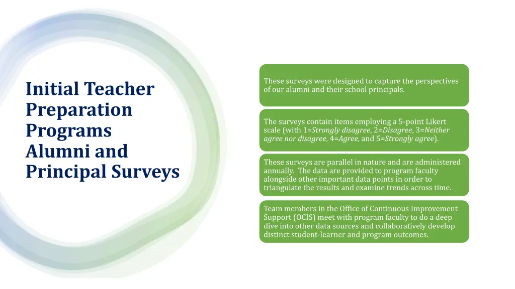 these surveys were designed to capture